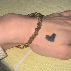 Alex and Ani Gold Charm Bracelet